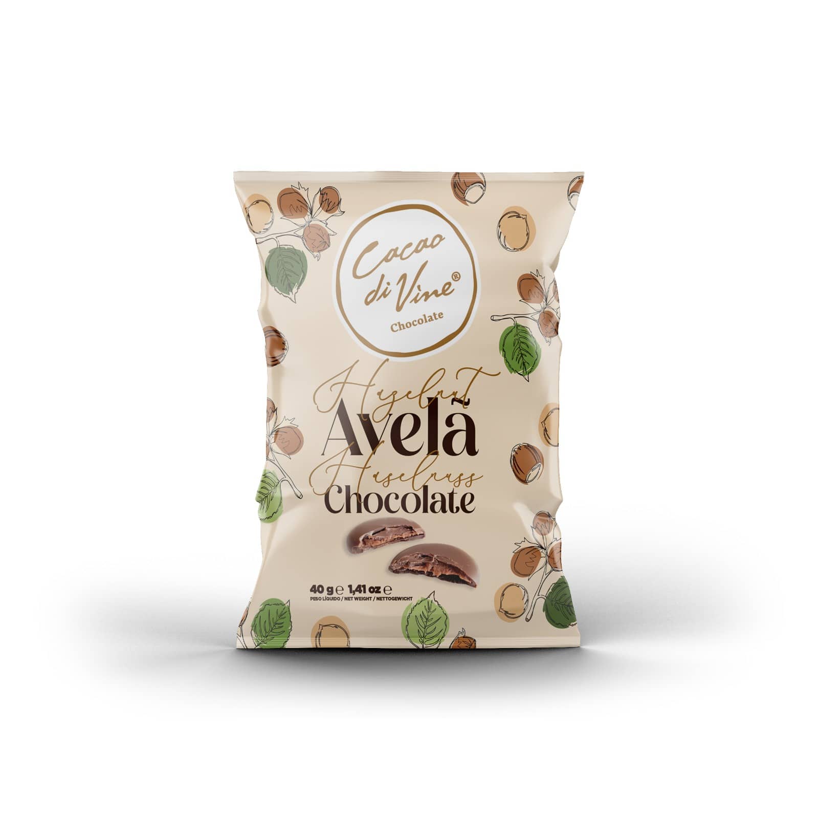 Chocolate Bitesize Avelã 0