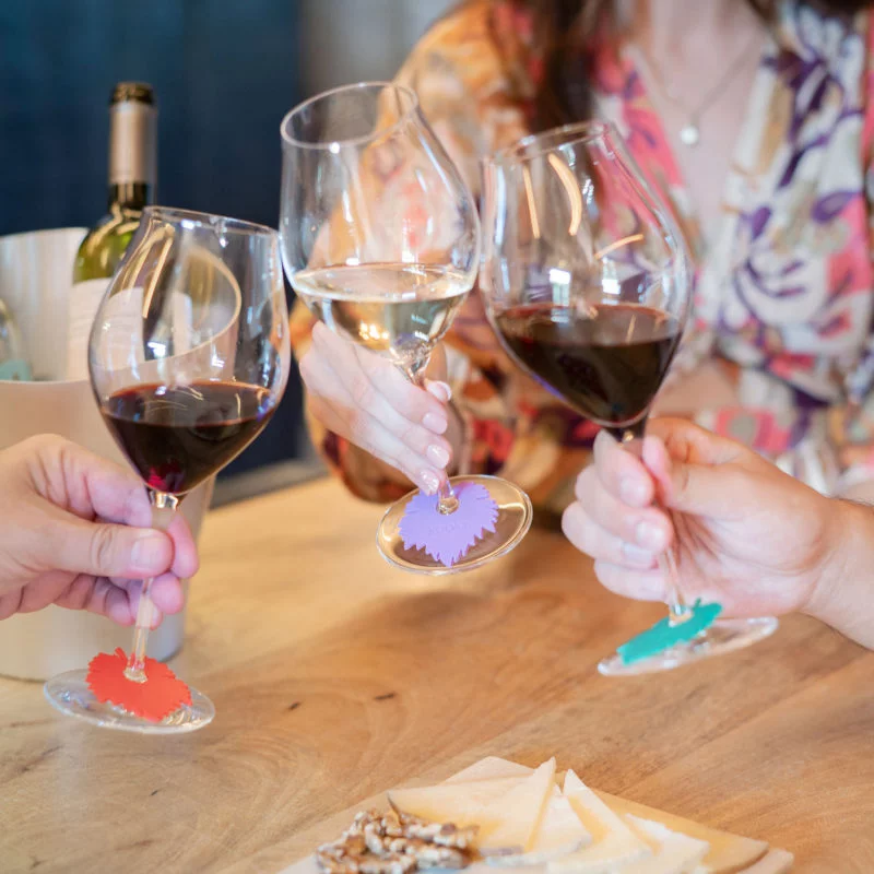 Marcadores de copo Folhas de videira 2